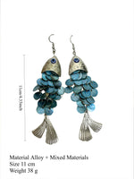 Load image into Gallery viewer, Vintage Fish Tail Fringe Earrings Women Luxury Design N6B016