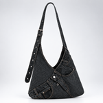 Load image into Gallery viewer, Women's Large Denim Tote Shoulder Handbag N6J201
