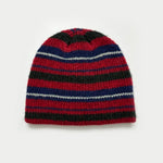 Load image into Gallery viewer, Women's Wool Knitted Striped Beanie N6J101
