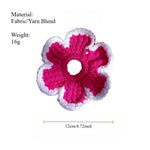 Load image into Gallery viewer, Crochet Floral Hoop Ultra Light Multi S5P411