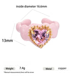 Load image into Gallery viewer, namel Dome Ring Women Light Stackable Adjustable S5P881