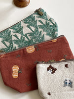 Load image into Gallery viewer, Embroidery Cosmetic Pouch Coin Purse Tote Bag N6B122