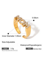 Load image into Gallery viewer, Titanium Steel Mama Letter Ring Women N6D502