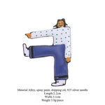 Load image into Gallery viewer, Funny Cartoon Earrings Unique Drop Enamel Design S5P878