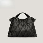 Load image into Gallery viewer, Diamond Quilted Polyester Tote Top Handle S5P391