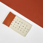 Load image into Gallery viewer, Letter Print Snap Closure Glasses Case Canvas Pouch S5P849