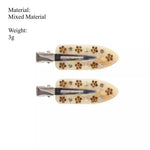 Load image into Gallery viewer, Elegant Retro Brown Crystal Flower Hair Clip Women S5P911