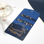 Load image into Gallery viewer, Portable Leather Jewelry Organizer Envelope Clutch S5P826
