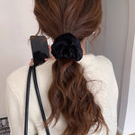 Load image into Gallery viewer, Oversized Velvet Continuous Loop Hair Tie S5P425