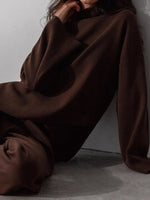 Load image into Gallery viewer, High Neck Knit Set Women Multiple Colors N5A507