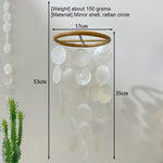 Load image into Gallery viewer, Mirror Shell Wind Chime Home Balcony Bedroom Decor N6F312
