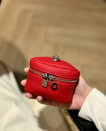 Load image into Gallery viewer, Genuine Leather Mini Crossbody Clutch Top Handle N6B147