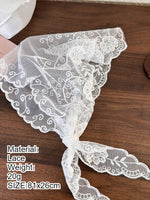 Load image into Gallery viewer, Retro Lace Floral Headscarf Bandana Women N6C004