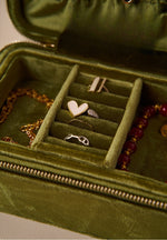 Load image into Gallery viewer, Double Layer Velvet Jewelry Box Large Capacity S5P827