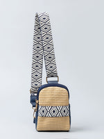 Load image into Gallery viewer, Rattan Crossbody Phone Bag Women Vacation N6C309