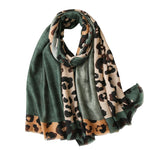 Load image into Gallery viewer, Lightweight Leopard Print Scarf Shawl Women N6H253