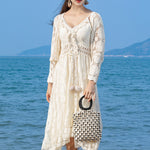 Load image into Gallery viewer, Handwoven Maple Hollow Bead Tote Beach Women S5P967