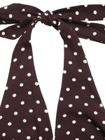 Load image into Gallery viewer, Polka Dot Halter Deep V-neck Maxi Dress Women N6C239