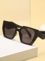 Load image into Gallery viewer, Cat Eye Wide Temple Sunglasses Women N6B212