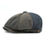 Load image into Gallery viewer, Newsboy Cap with Classic Eight Panel Design M5A266