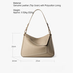 Load image into Gallery viewer, Genuine Leather Geometric Pillow Bag Crossbody Shoulder N6F161