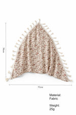 Load image into Gallery viewer, Fringe Triangle Bandana Floral Lace Scarf N6D003