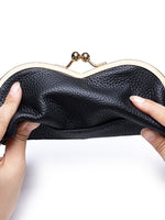 Load image into Gallery viewer, Genuine Leather Portable Sunglasses Case Women N6B201