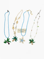 Load image into Gallery viewer, Bohemian Coconut Seashell Bead Necklace Women N6A210