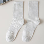Load image into Gallery viewer, Breathable Mid Calf Cotton Socks Vintage Wash M5A078