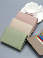 Load image into Gallery viewer, Multi-Function Genuine Leather Business Card Holder N6D021