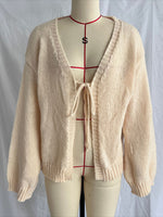 Load image into Gallery viewer, Solid Sexy V-Neck Slim Fit Hand-Tied Knit Cardigan N6G142