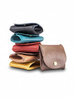 Load image into Gallery viewer, Genuine Leather Coin Earphone Pouch N6B222