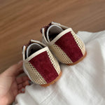 Load image into Gallery viewer, Color-Block Mesh Lace-Up Flats Women Breathable N6G247