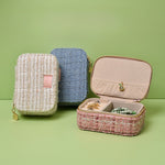 Load image into Gallery viewer, Portable Anti Tarnish Jewelry Box Travel Organizer S5P868