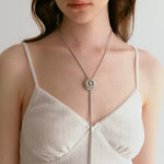 Load image into Gallery viewer, Vintage Camellia Long Necklace Women Adjustable S5P920