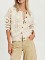 Load image into Gallery viewer, Casual Button Front Cardigan Knit Sweater Women N6H290