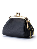 Load image into Gallery viewer, Genuine Leather Mini Frame Purse Coin Pouch Women N6B195