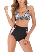 Load image into Gallery viewer, Floral Print Bikini Set Women N6C376
