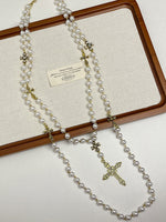 Load image into Gallery viewer, Vintage Layered Star Pearl Necklace Women Elegant N6B010