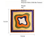 Load image into Gallery viewer, Fresh Silk Lke 70x70 Poly Square Scarf Lightweight M5A353
