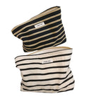 Load image into Gallery viewer, Contrast Stripe Canvas Zipper Organizer Horizontal S5P362