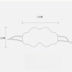 Load image into Gallery viewer, Silk Sleep Eye Mask Women Contoured Cloud Shape S5P820