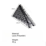 Load image into Gallery viewer, Lace Floral Triangle Scarf Fringe Shawl Women N6H106