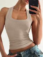 Load image into Gallery viewer, Yoga Workout Cropped Tank Top Women N6D159