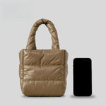 Load image into Gallery viewer, Lightweight Nylon Puffer Bag Women S5P792