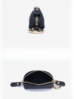 Load image into Gallery viewer, Genuine Leather Coin Purse with Keychain Women N6D018