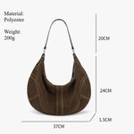 Load image into Gallery viewer, Matte Dumpling Shoulder Bag Women S5P800