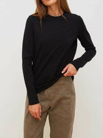 Load image into Gallery viewer, Cotton Long Sleeve T-Shirt Women Multiple Colors N5A550