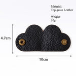 Load image into Gallery viewer, Top Grain Leather Heart Cable Organizer Portable S5P924
