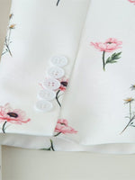 Load image into Gallery viewer, Floral Belted Blazer Women Loose Fit Suit Jacket N6G161